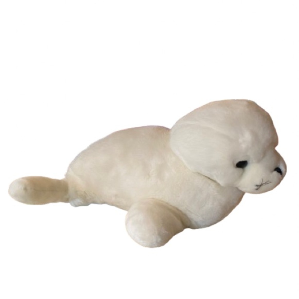 Vintage Mary Meyer Plush Baby White Seal 20” Collectible 90’s Marine Life Cuddly